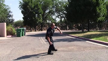 Albuquerque Police SWAT Flash Bang Grenade Explodes in Slow Motion