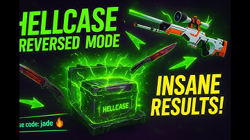 Hellcase Battles in REVERSED Mode – INSANE results! use code: jade