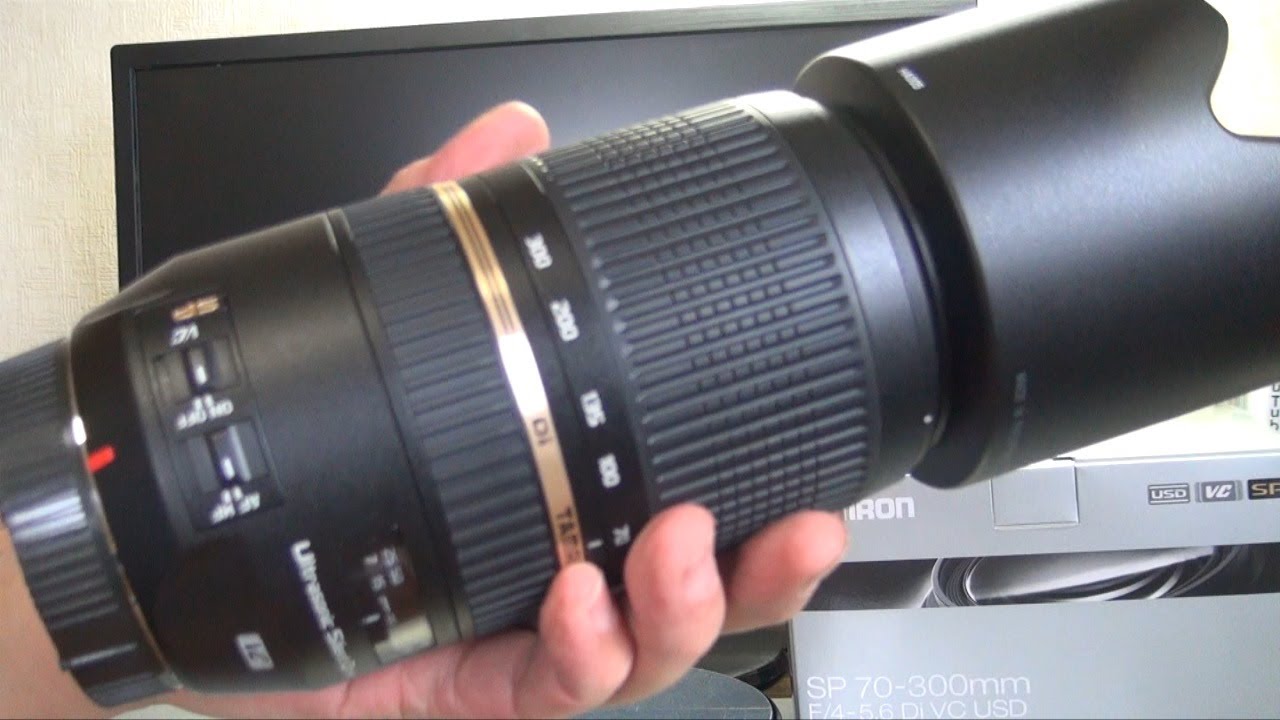 Tamron Sp 70 300mm F4 5 6 Di Vc Usd Unboxing Canon用フルサイズ対応 Youtube