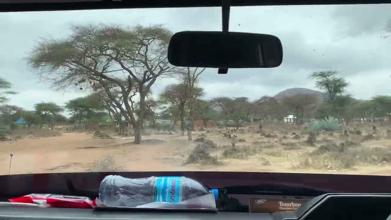 Driving Through Maasai Land in Northern Tanzania – Real Dirt Road POV (No Music)