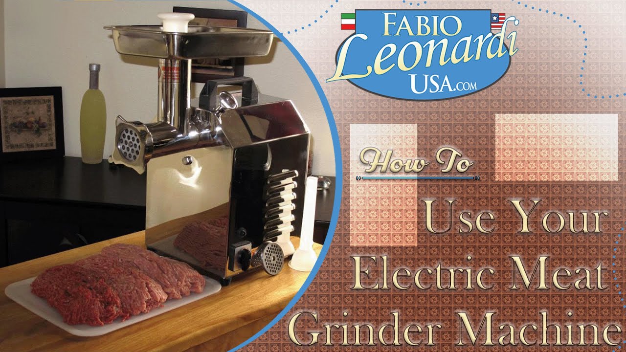 How to Use a Meat Grinder