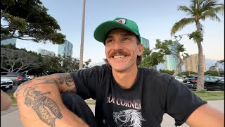 Typical Saturday living in HAWAII ( episode 2 ) Morning Long run / Farmers Market & Skateboarding