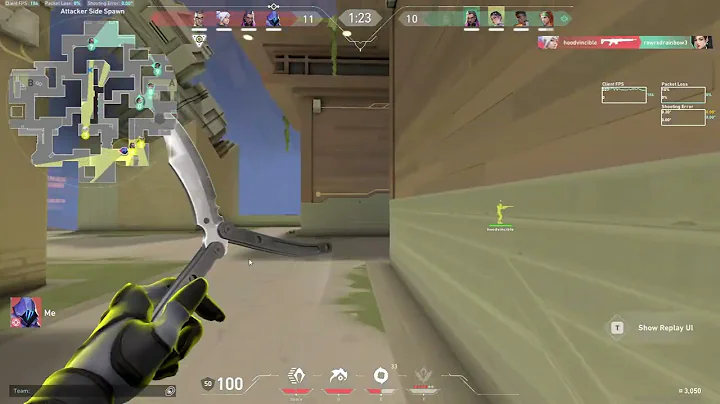 insane omen 1v5 ace clutch