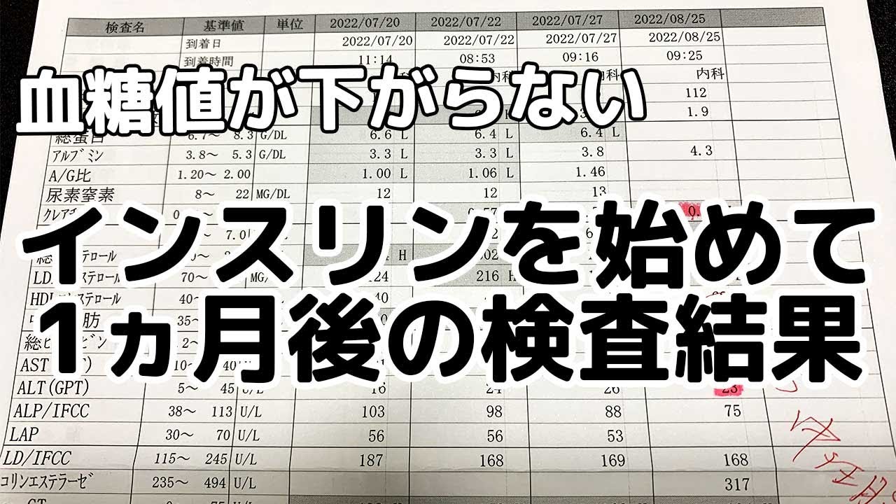 インスリン を 打っ て も 血糖 値 が 下がら ない