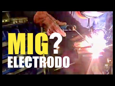 Video: ¿La soldadura MIG es lo mismo que la soldadura con electrodo revestido?