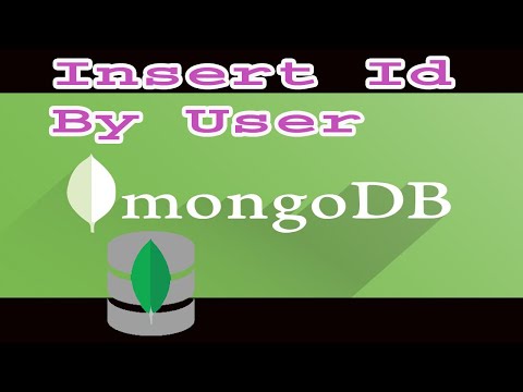 MongoDB insert id by user Part-06 | MongoDB Tutorial