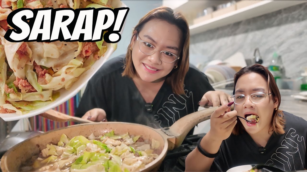 NAG LUTO ANG BAYUT NG CORNED BEEF W/ CABBAGE! 😋