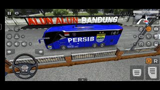 BUS TELOLET PERSIB BANDUNG MENUJU MARKAS PERSIJA JAKARTA | BUS SIMULATOR INDONESIA screenshot 3