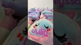 VTS 3D Super Puff Glitter HTV - personalized loot bag keychains #htv #cricut