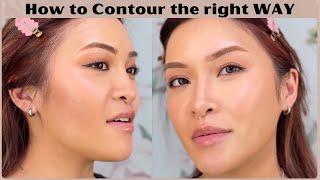 How To use Less MAKEUP for contouring for Natural Look | Reverse Contouring Hacks Tips & Tricks