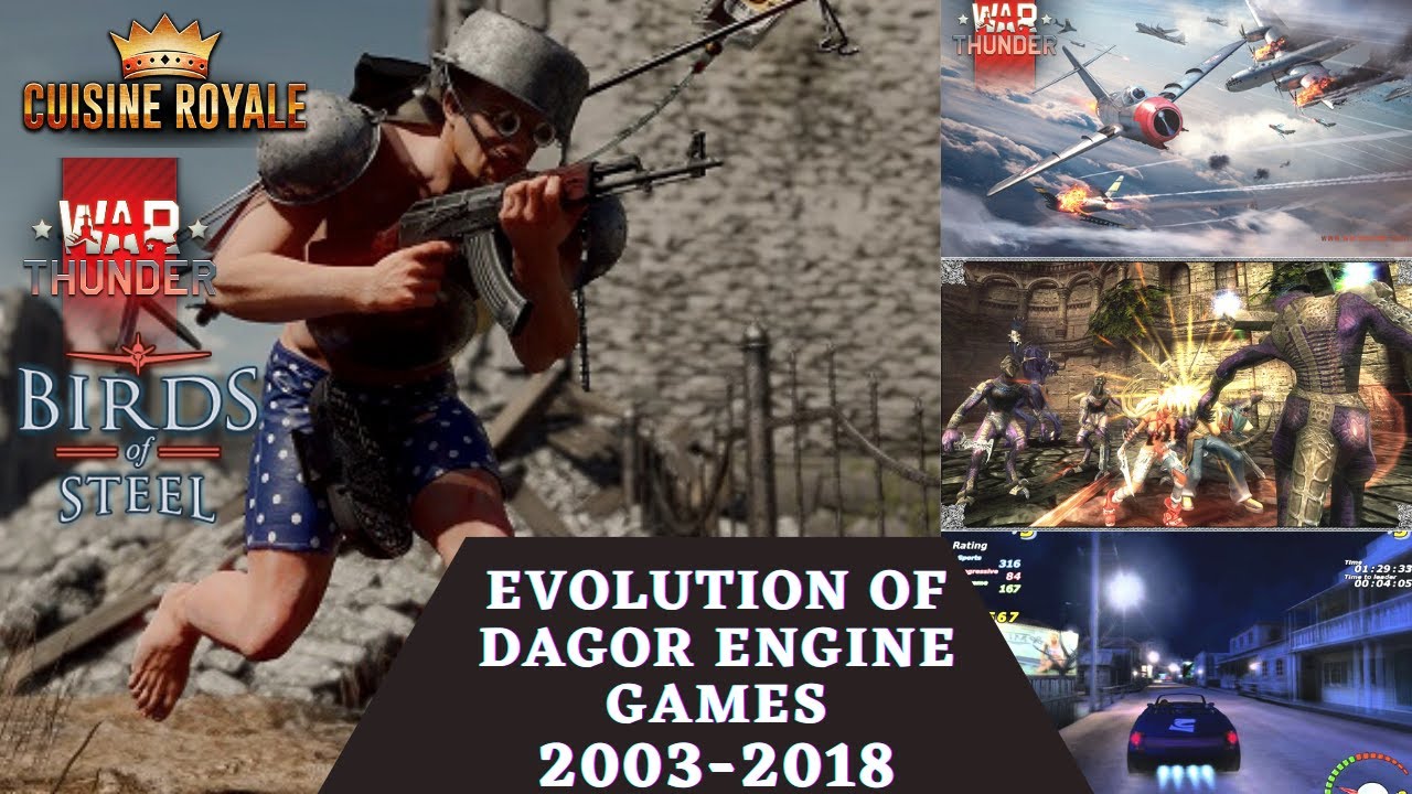 Download Evolution of Dagor Engine Games 2003-2018