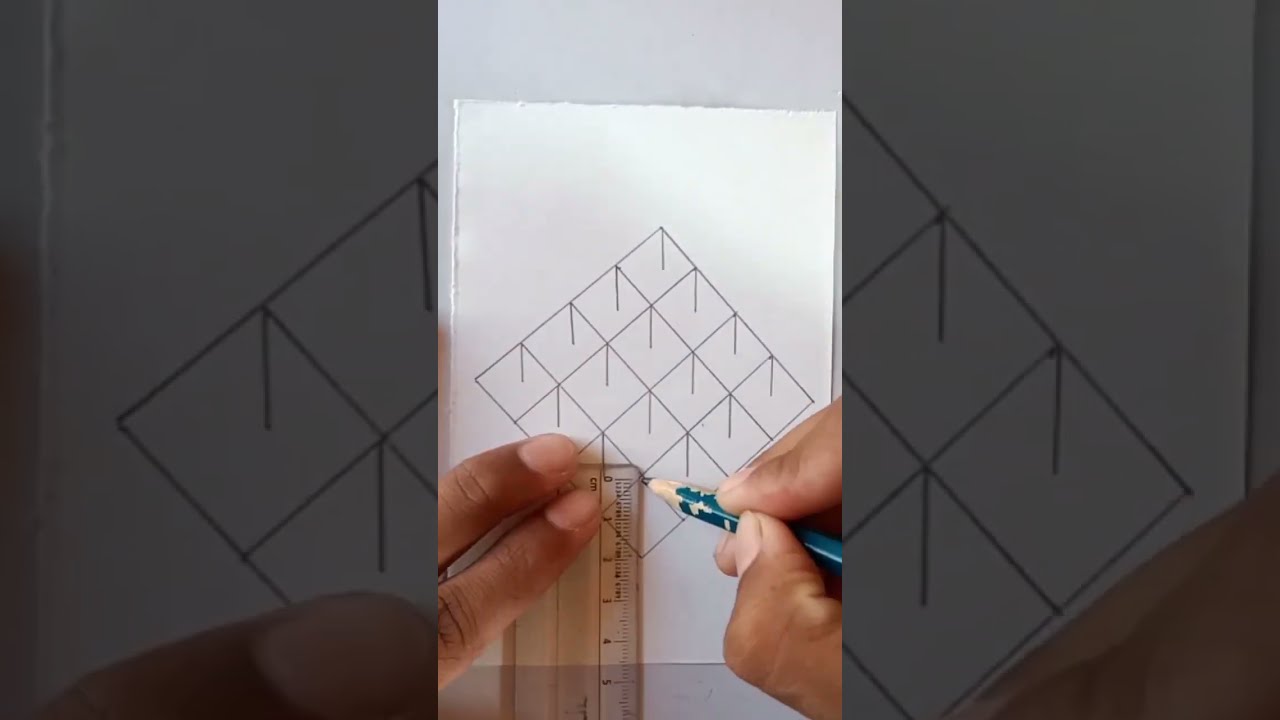  Geometrical Drawing Tutorial Viral Shorts Satisfying Pencildrawing Ytvideo Youtubeshorts