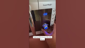 Talking Microwave for the Blind & Visually Impaired #cooking #microwave #accessible