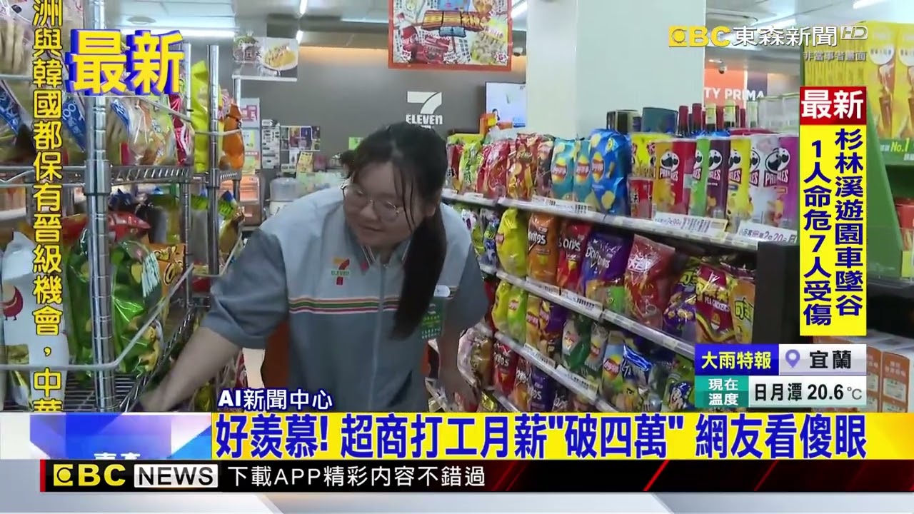 好羨慕！ 超商打工月薪「破四萬」 網友看傻眼@newsebc