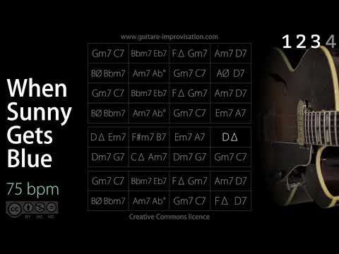 When Sunny Gets Blue (Jazz/Ballad feel) 75 bpm : Backing Track