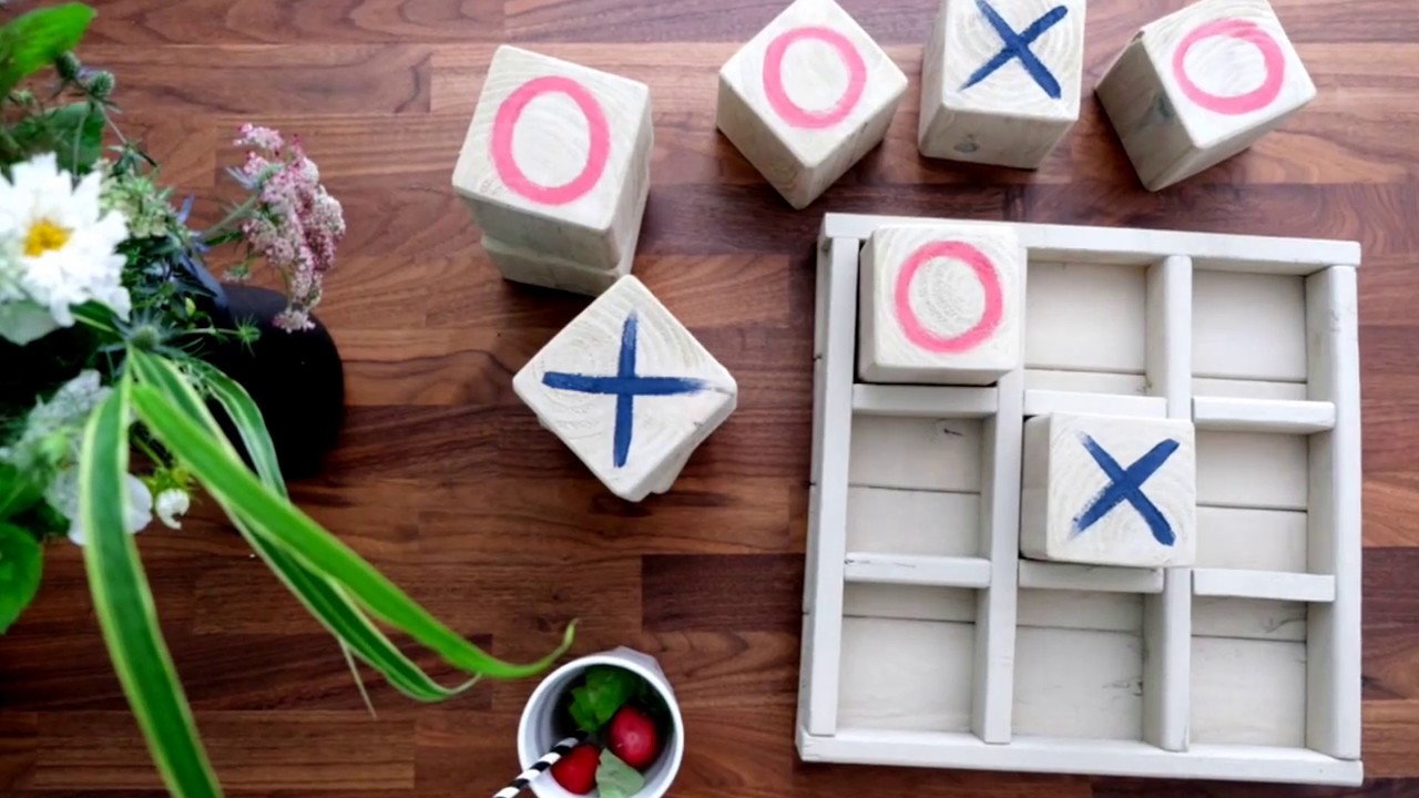 DIY Tic-Tac-Toe • Little Pine Learners