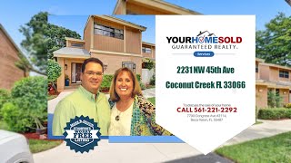 2231 NW 45th Ave, Coconut Creek FL , 33066 | Your Home Sold Guaranteed Realty Services