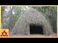 Primitive technology grass hut