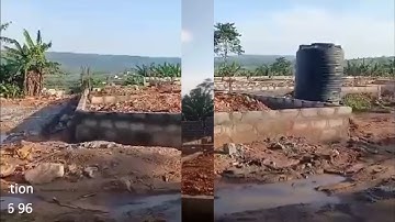 Bouwen in Ghana: Laatste werkzaamheden aan de schuttingmuur en fundering | Aflevering 09 | Projec...