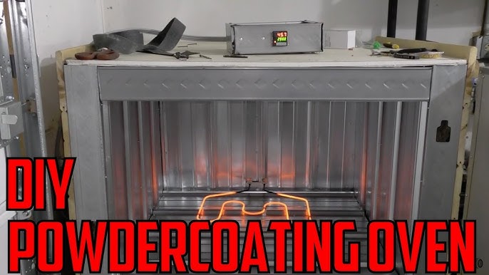 RETROFITTING AN ELECTRIC SMOKER INTO A POWDER COATING OVEN 