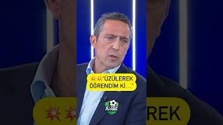💥💥💥 Ali Koç: “Üzülerek öğrendim ki Trabzon tarafında belli çalışmalar var..”