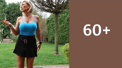 VROUWEN BOVEN DE 60 | Elegante Outfits