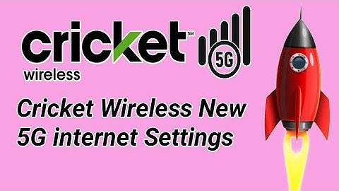 cricket Wireless 5G internet Settings | cricket 5G apn