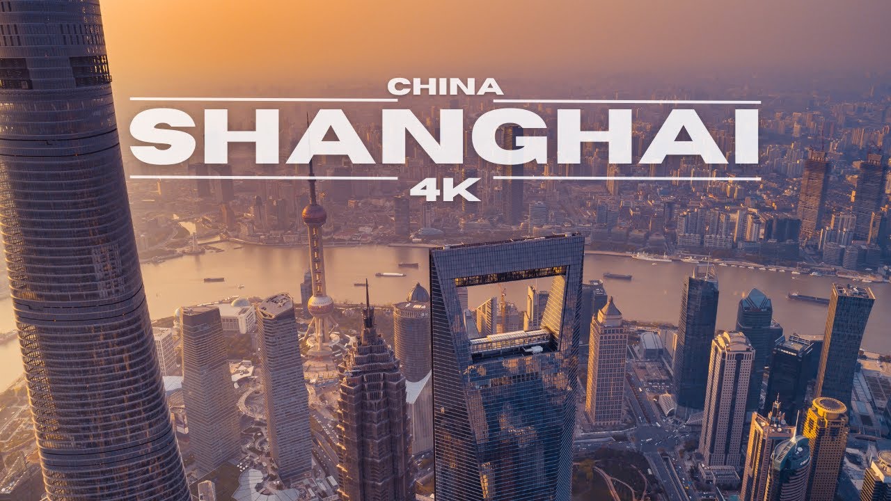 Shanghai 2025 in 4K Real Future City