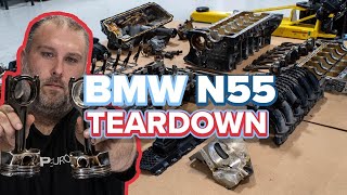 Spun & Done  Tearing Down A BMW N55 With A Failed Rod Bearing