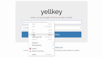 Yellkey ... Easy, Temporary URLs