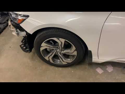 Honda Accord bumper removal, 2017–2021
