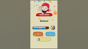 Brain crazy level 17 Find something you can eat .walkthrough