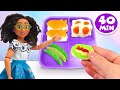 Disney encantos mirabel and isabela pack turning red mei school lunch  funs for kids