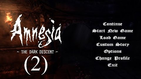 Amnesia: The Dark Descent (2) - (Gameplay / Commentary)