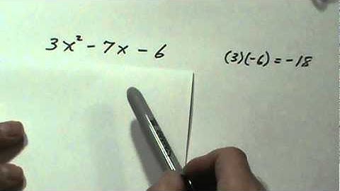 Factoring by Decomposition (Grade 10)