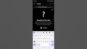 Dropee Question of the day code 30 October | Dropee Question of the day | Dropee Code