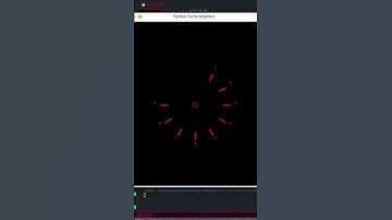 Create Clock Classic Using Python Turtle | Python Turtle | #shorts #design # programming | part -3