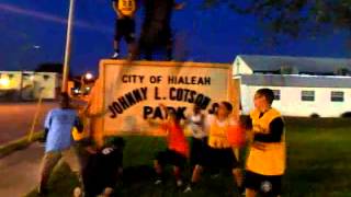 Cotson park harlem shake