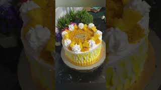 Simple cake decoration #short