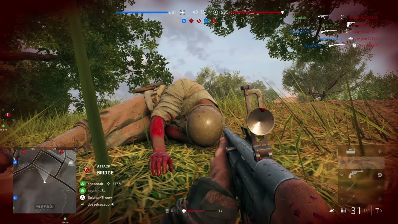 Why the f*ck you ain't eat it cold? F*ck wrong w u?- bfv gameplay