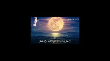 تلاوة مليئة بالترنم من سورة القمر❤