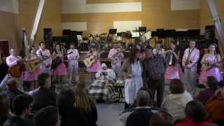 FOLCLORE PORTUGUÊS - BAILE DA FONTE DO BASTARDO em LEIRIA 2015-01-25