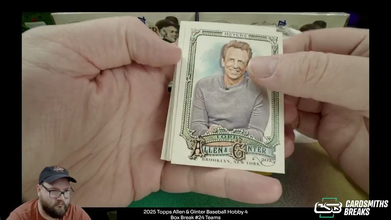 2025 Topps Allen and Ginter Baseball Hobby 4 Box Break #24