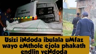 Ubuye emsebenzini wathola uNkosikaz nendoda belele endlin yakhe.