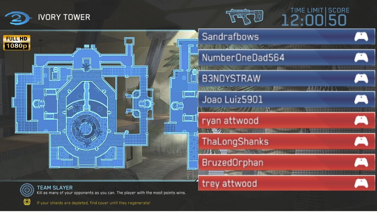 Halo 2 Classic Gameplay [42] - Team Slayer on Ivory Tower - YouTube