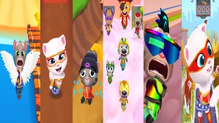 100 Funny Fails Talking Tom Gold Run VS Tom Hero Dash VS Tom Gold Run 2