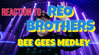 REO BROTHERS Bee Gees Medley Music Reaction Video w\/Prof Hiccup Night Stayin' Alive Night Fever