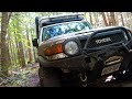 Fj cruiser overlanding asmr camping  stoked tour channel trailer