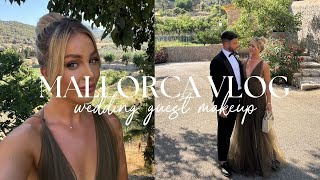 MALLORCA VLOG | WEDDING GUEST MAKEUP & GRWM