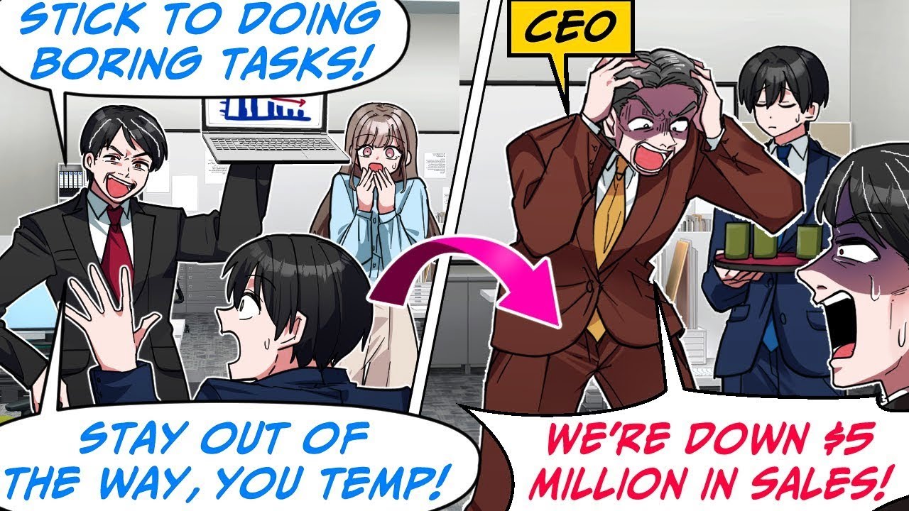 I Was Humiliated for Being Temporary Staff! But My Boss’s Plan Backfired Hard…[RomCom Manga Dub]